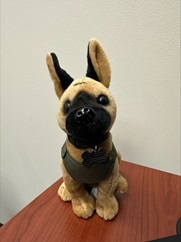 Cowboy - Belgian Malinois Plush K9